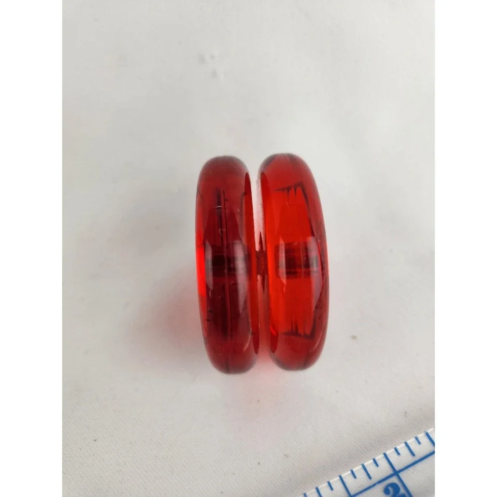 Vintage 90's Yomega Power Spin YO-YO Red Spinning Toy - NO STRING‎ - Nostalgic